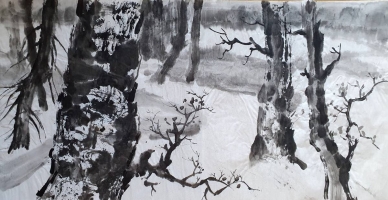 Выставка работ китайского художника Чжао Пэна «Тишина мира» (С 1 сентября до 10 октября)