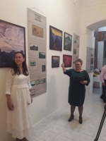 Открытие выставки "Рерихи и Кавказ" 