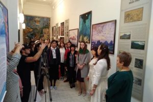 Открытие выставки "Рерихи и Кавказ" 